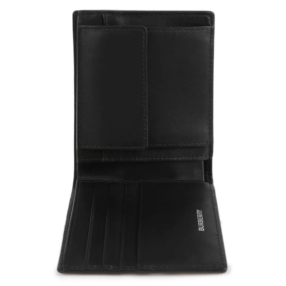 Check Pattern Bi-fold Wallet